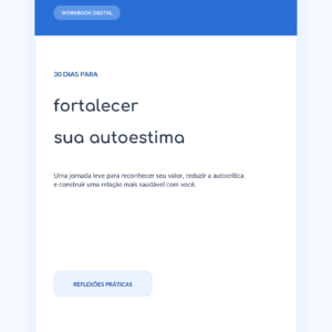 PsicoApp — 30 dias para fortalecer sua autoestima