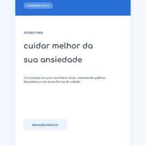 PsicoApp — 30 dias para cuidar melhor da sua ansiedade